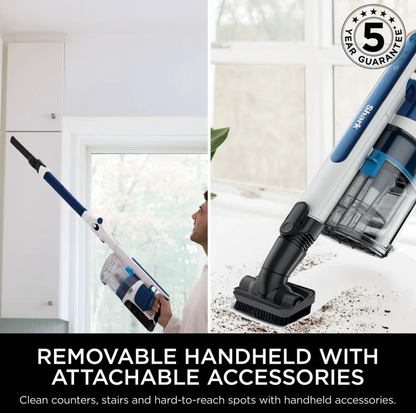 Shark PowerPro Cordless Stick Vacuum IZ380UK, Anti Hair Wrap & Floor Detect